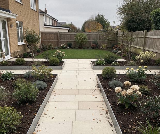 After garden condition